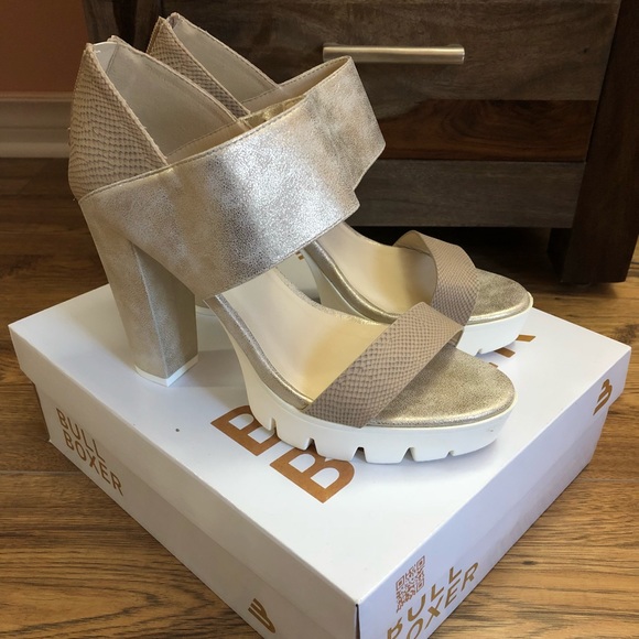Bull Boxer platform heels - Picture 1 of 4